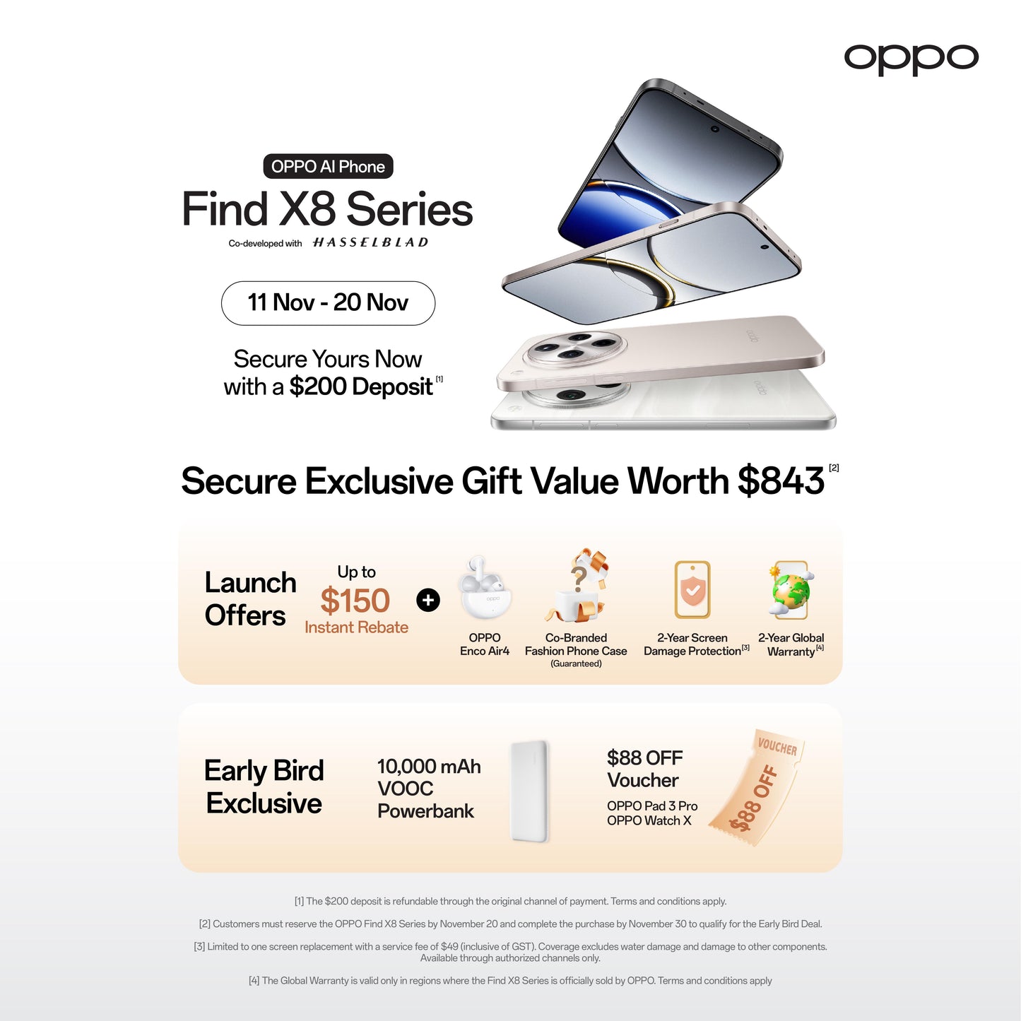 Early Bird Offer | OPPO Find X8 Series